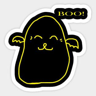 SQUISHY HALLOWEEN MALLOW COSTUME Sticker